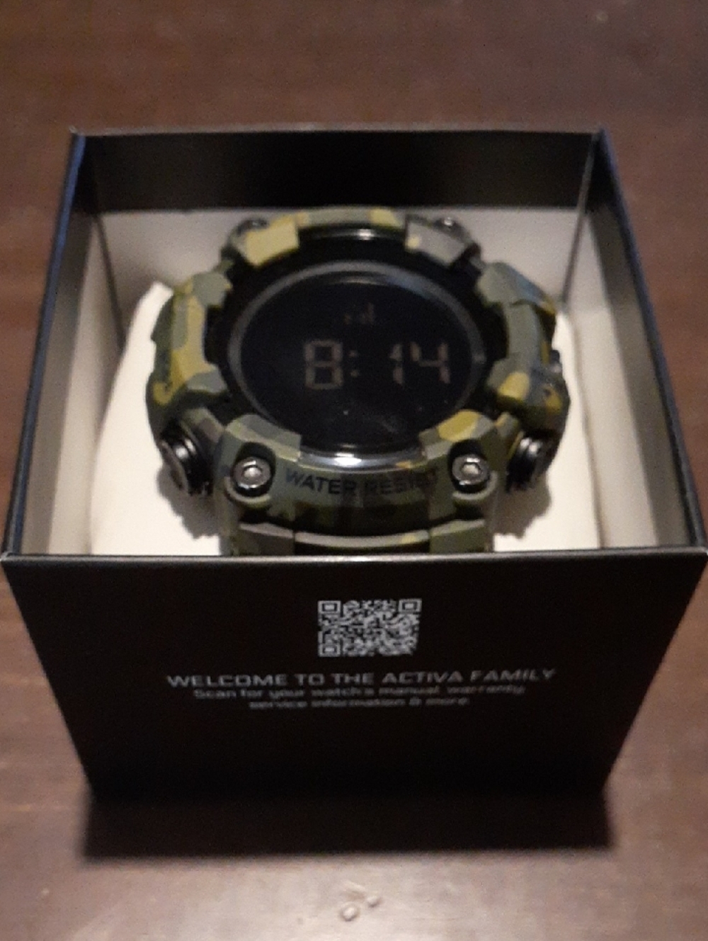 Activa Invicta Camouflage Digital Watch
